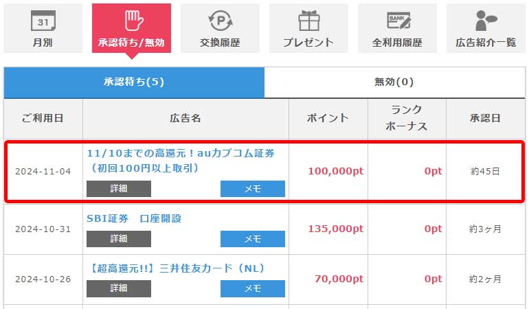 auカブコム証券19