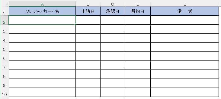 クレジットカード11